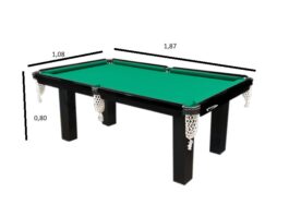 Mesa Sinuca Bilhar Tecido Vinho ou verde mdf de 15mm MDF Klopf