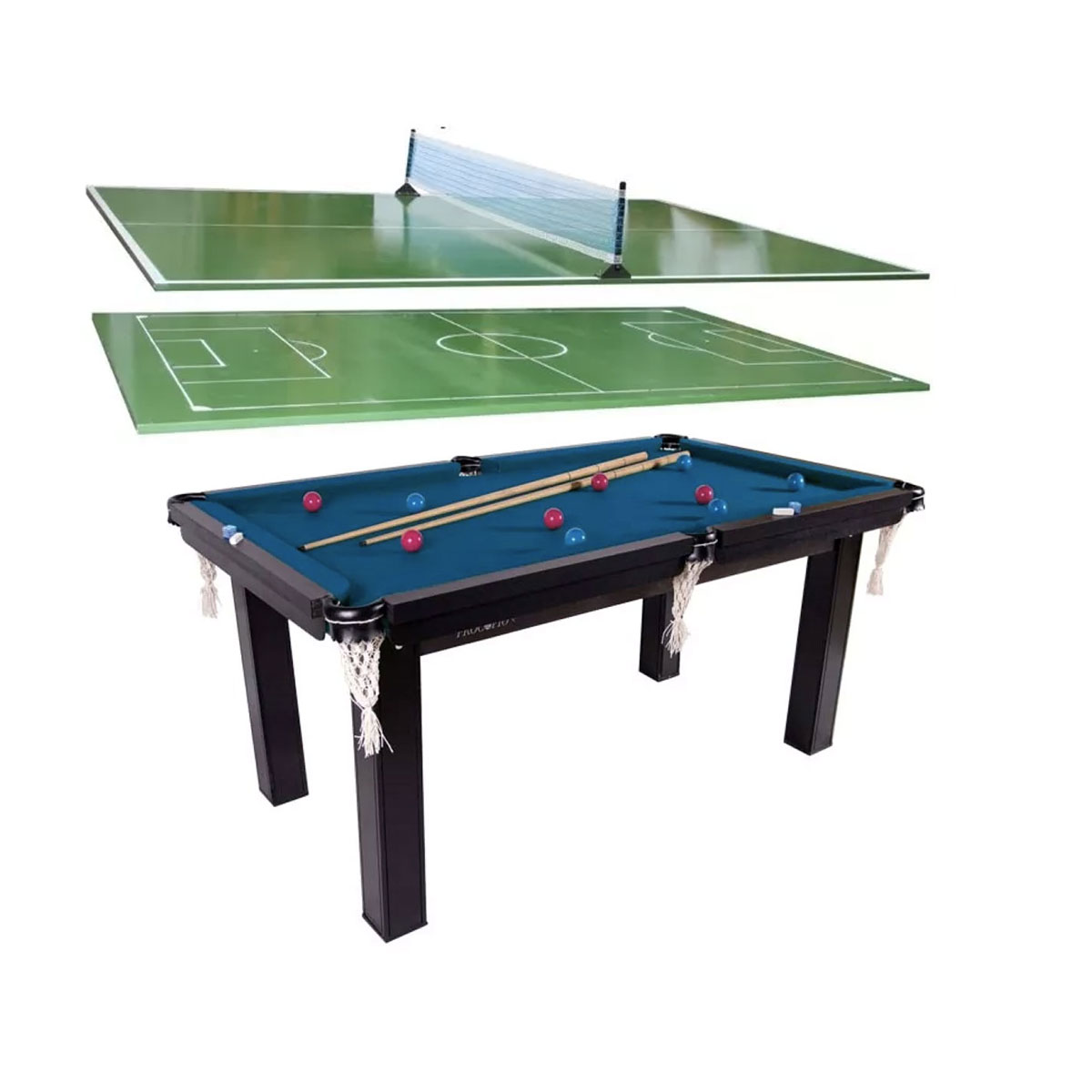 Tampo Azul Tênis De Mesa Ping-pong Para Cima Mesa Sinuca